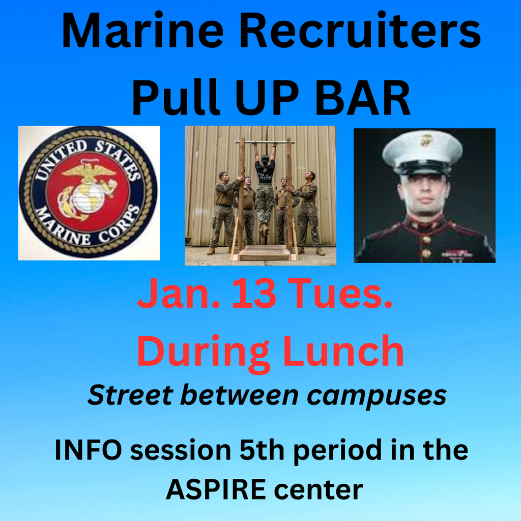 Marine Recruiters visit NHS