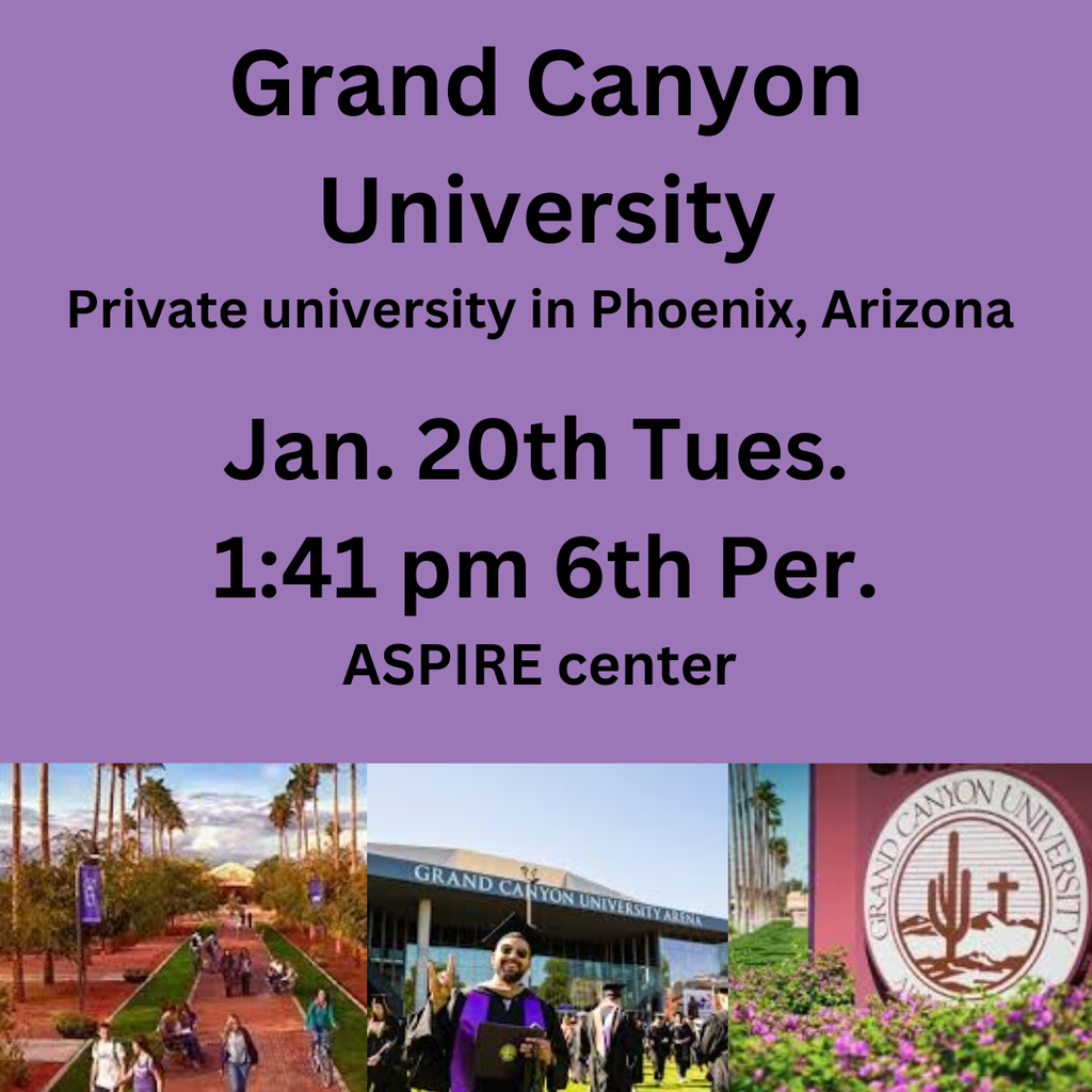 Grand Canyon University Visit
