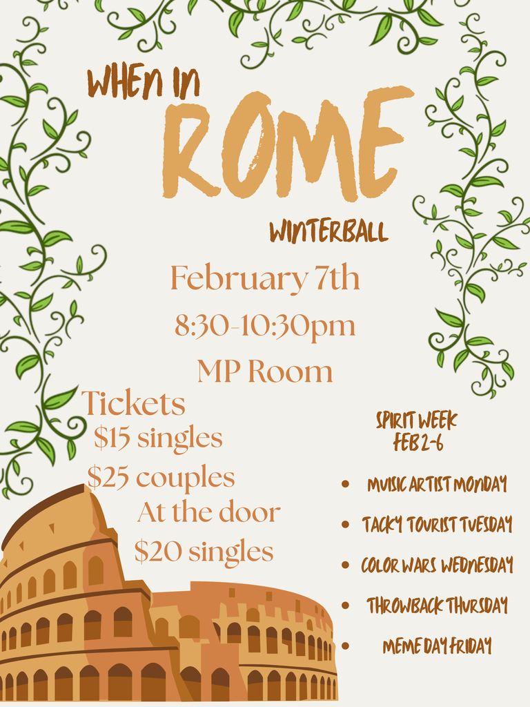 Winterball Dance February 7th