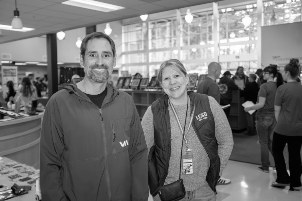 Mr. McEneny and Dr. Tolan at the CTE Expo