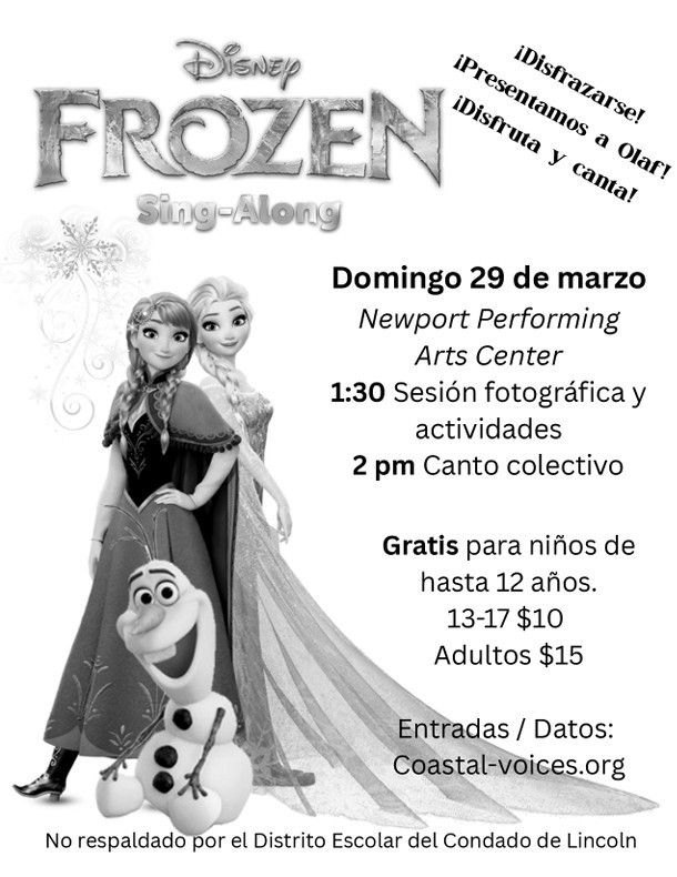 Frozen Flyer Spanish