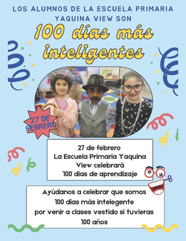 100 Day Flyer Spanish