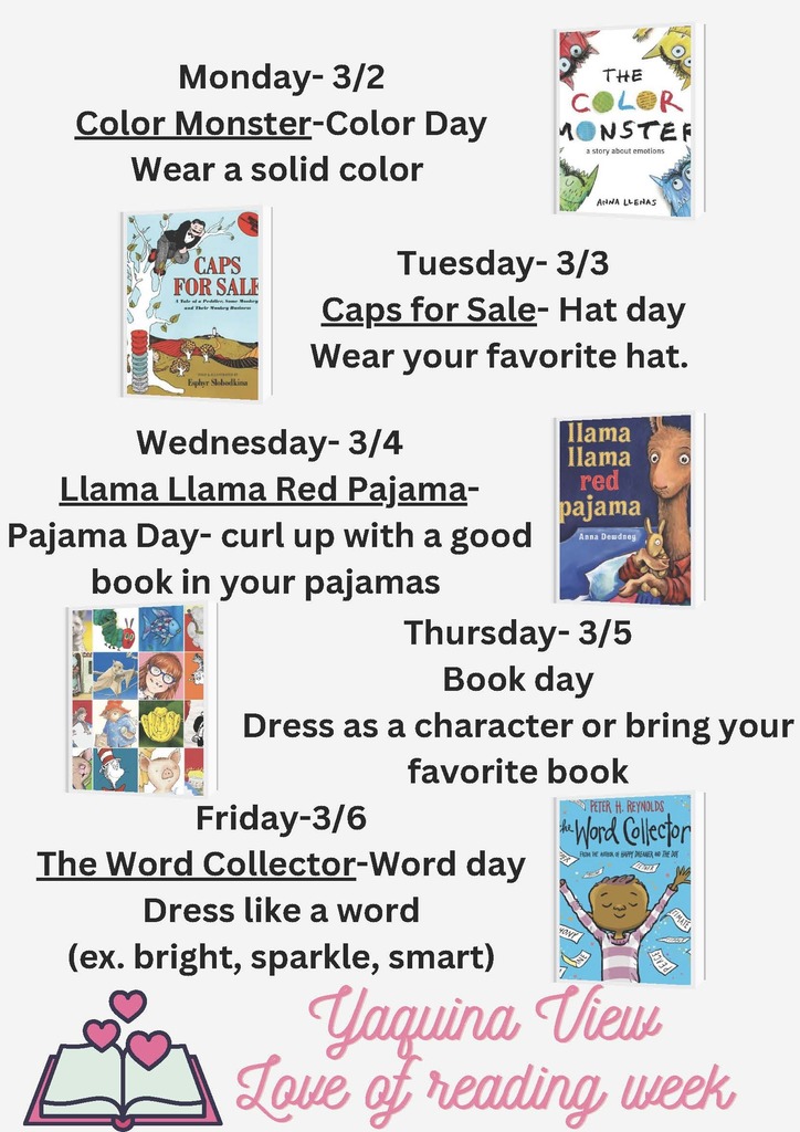 Love of reading week 26