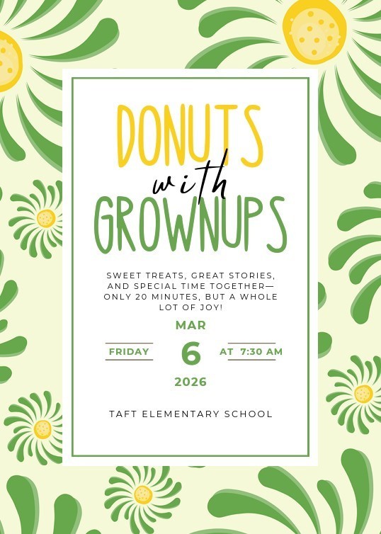 March Donuts with Grown ups English