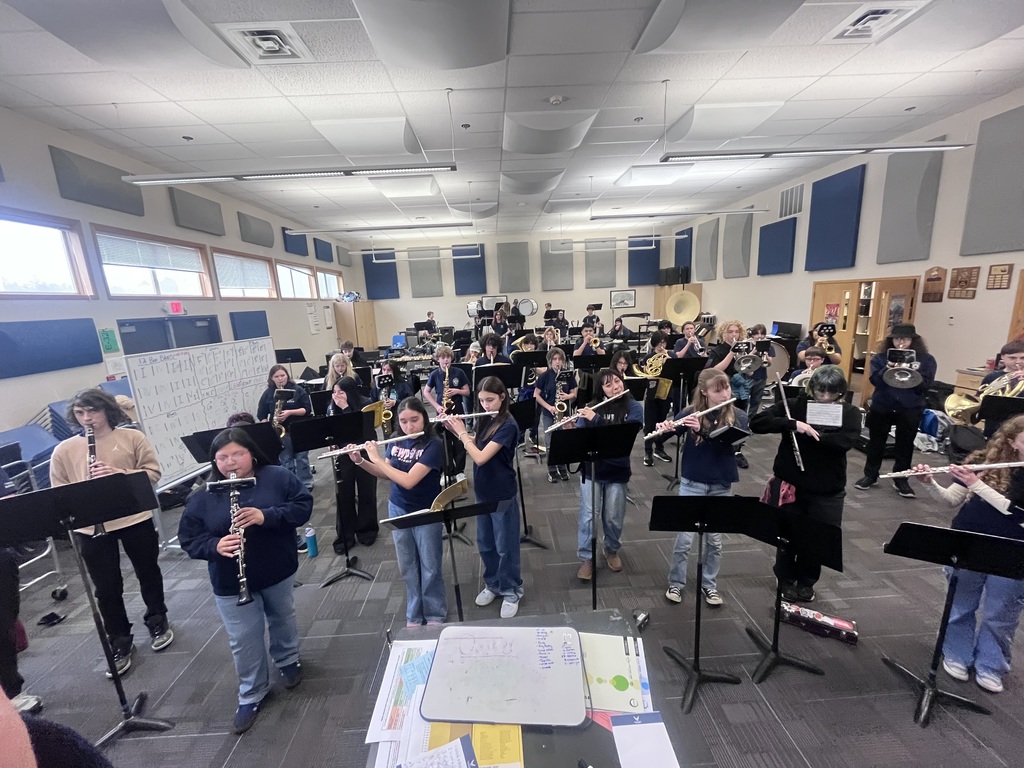 NMS Advanced students in the classroom.