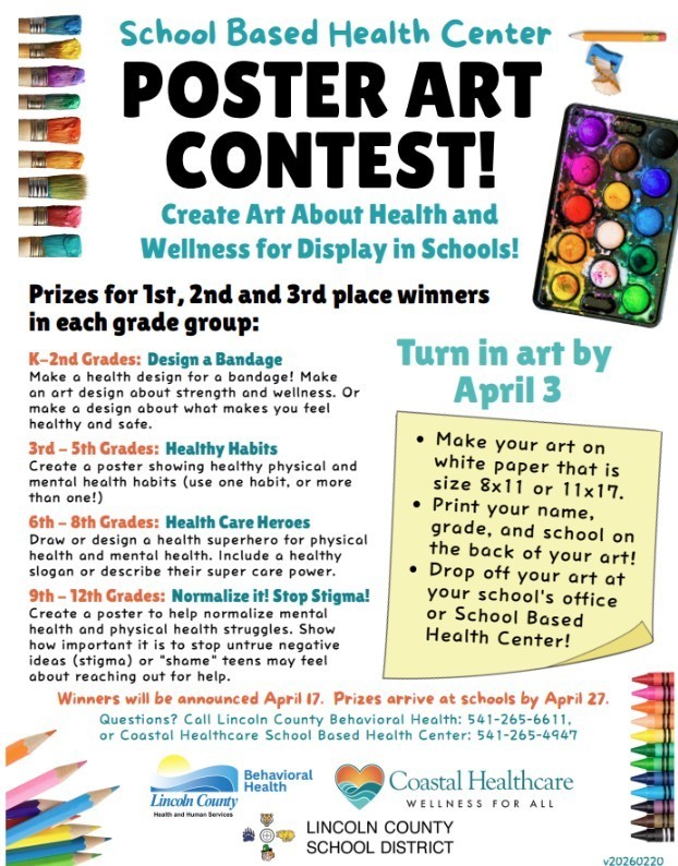 Lincoln County Poster Contest Flyer