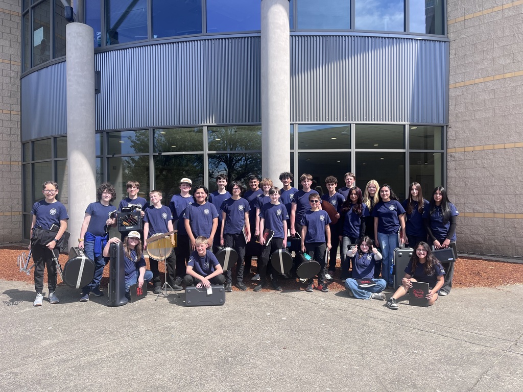 Group Photo outside of Liberty High School