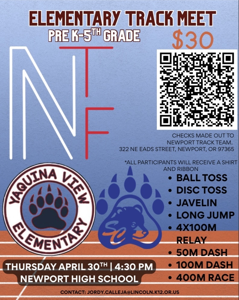 PreK - 5th Grade Track Meet