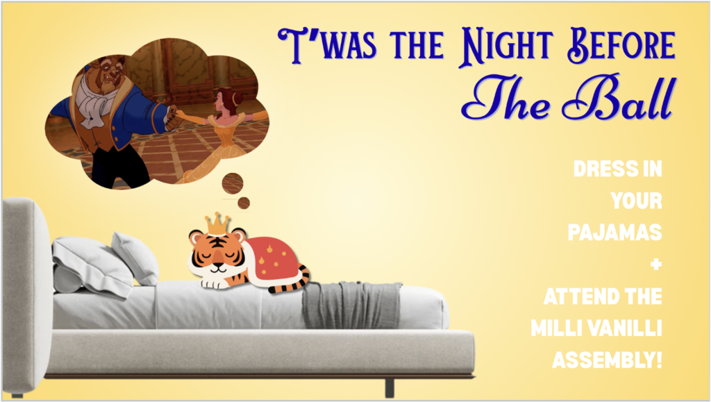 The night before