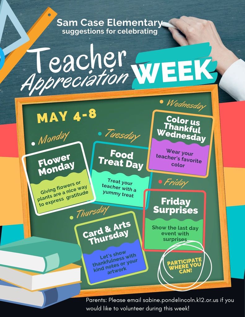 Teacher Appreciation Week Flyer