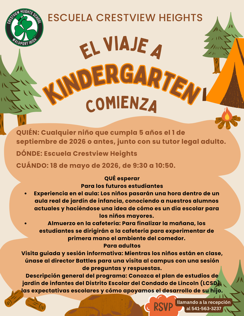 Information for Kinder Preview Day