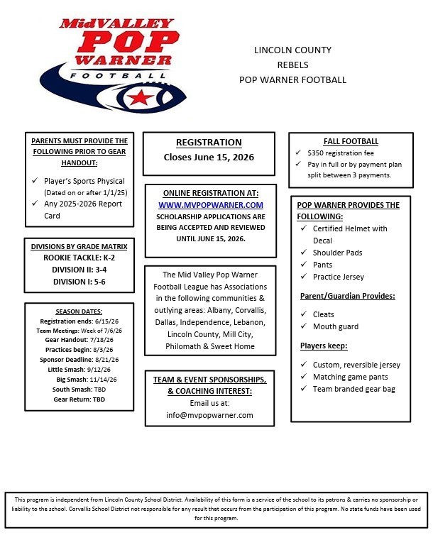 Mid Valley English Flyer