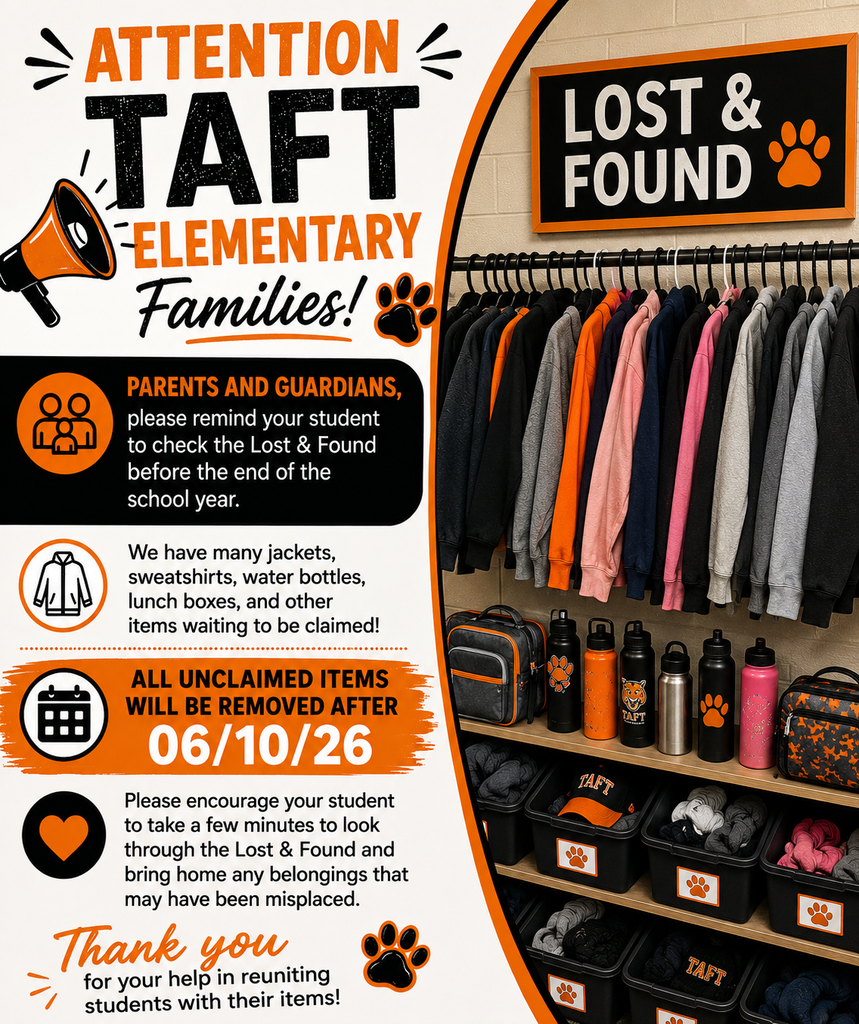 Lost and Found Flyer English