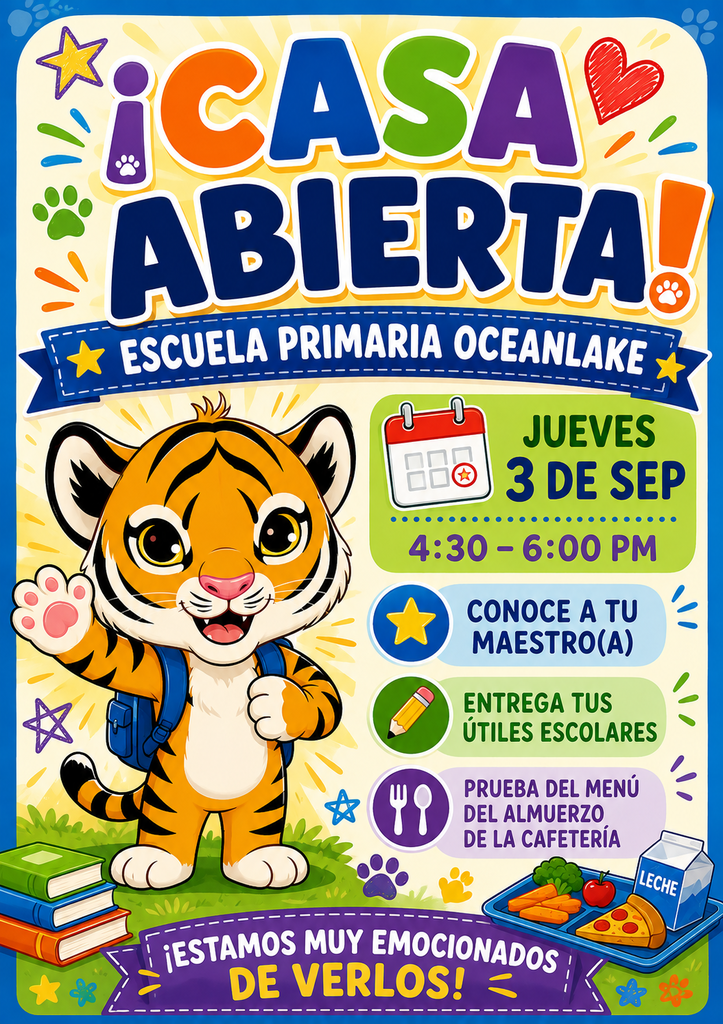 Open House Informational Flyer-Sp