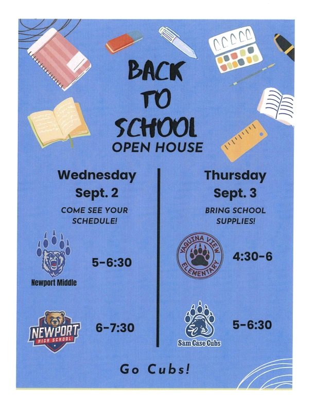 Back to School Open House