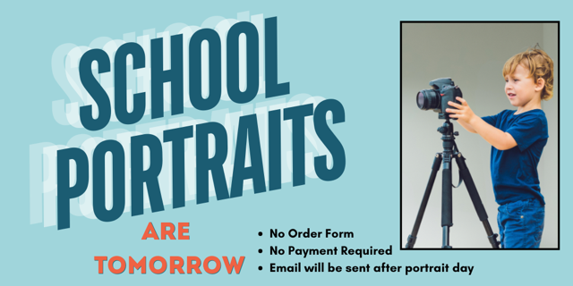 Flyer English School Portraits