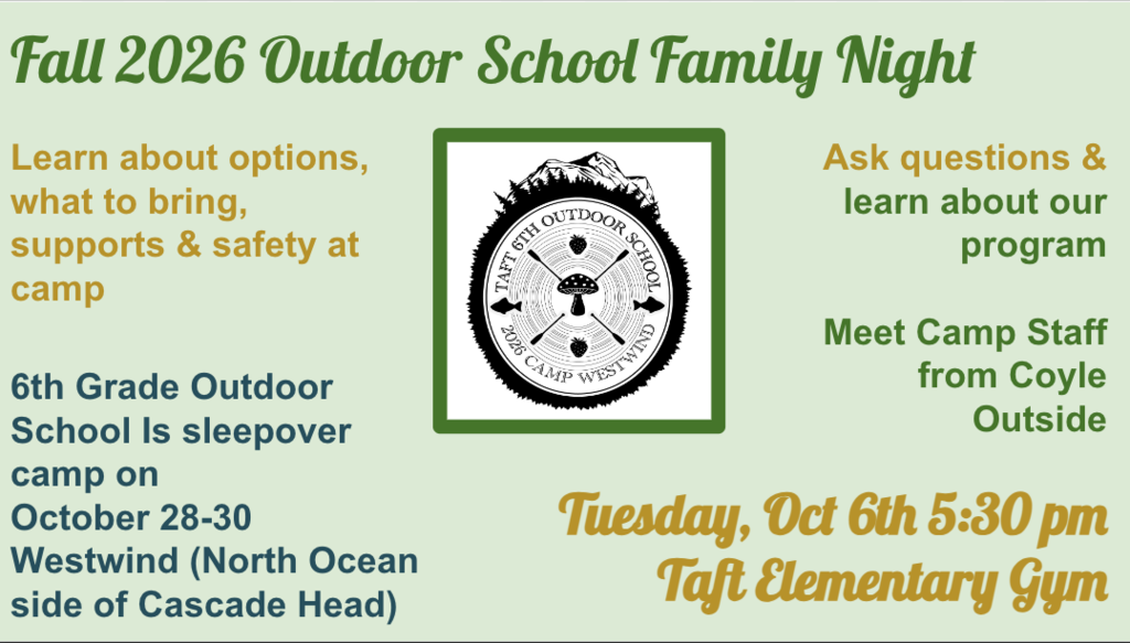 Outdoor School Flyer English