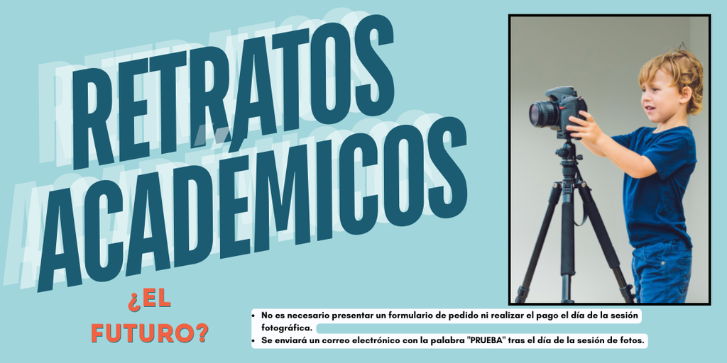Spanish: School Portraits: Tomorrow (September 29th, 2026)