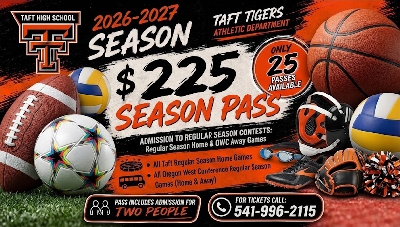 Taft Atletic Passes