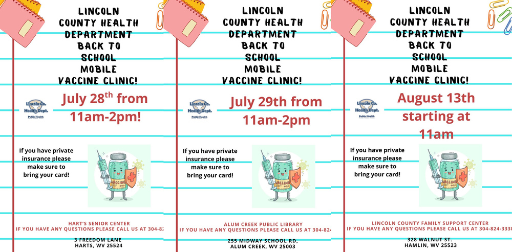 BACK TO SCHOOL MOBILE VACCINE CLINIC