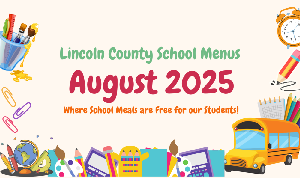 August Menus