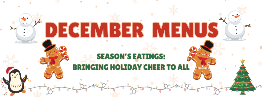 December Menus