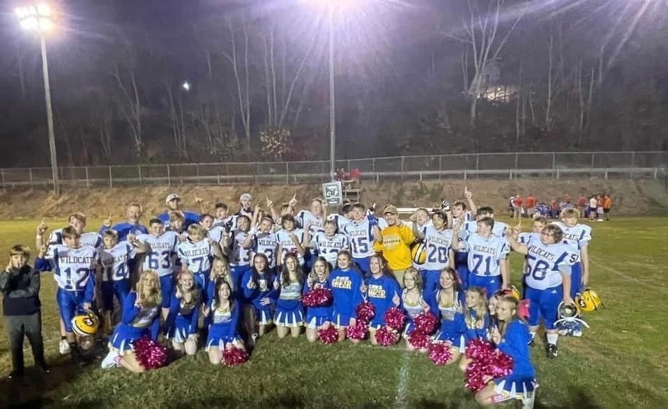 Lincoln Boone Conference Football Champions 2023 Guyan Valley Middle