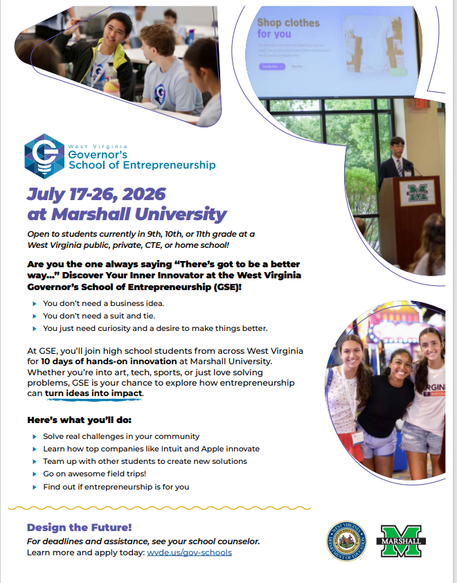 Governor's school of Ent. 