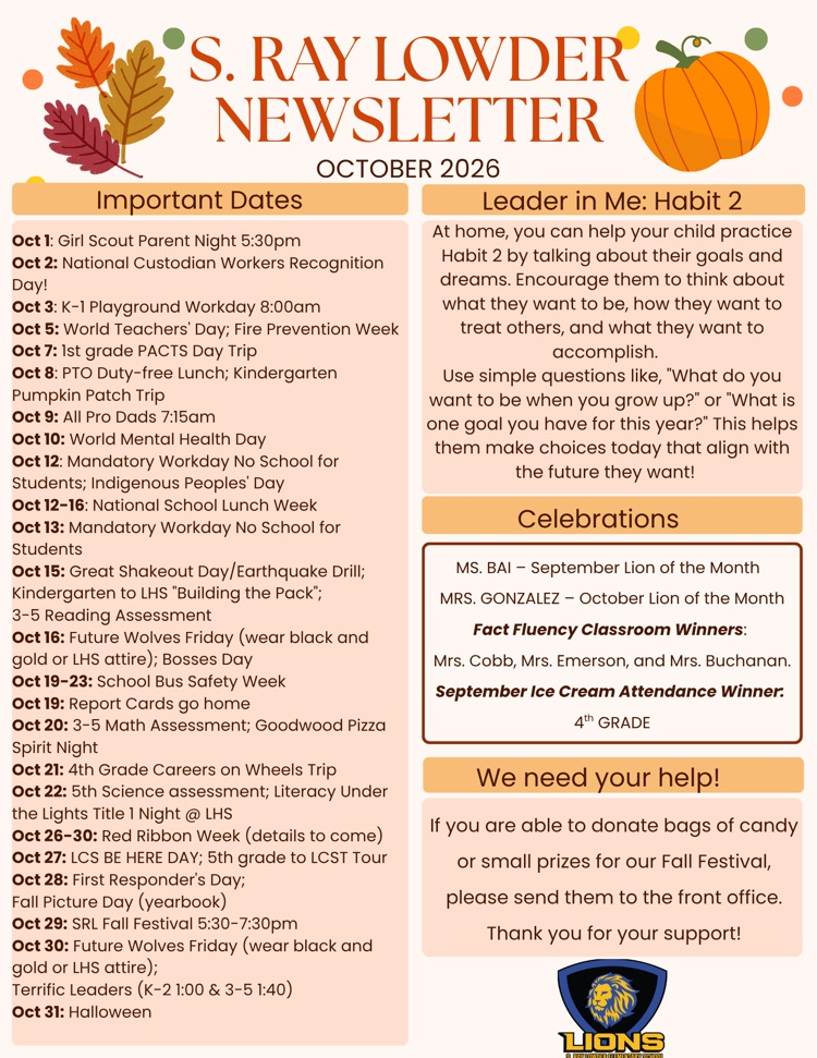 OctoberNewsletter