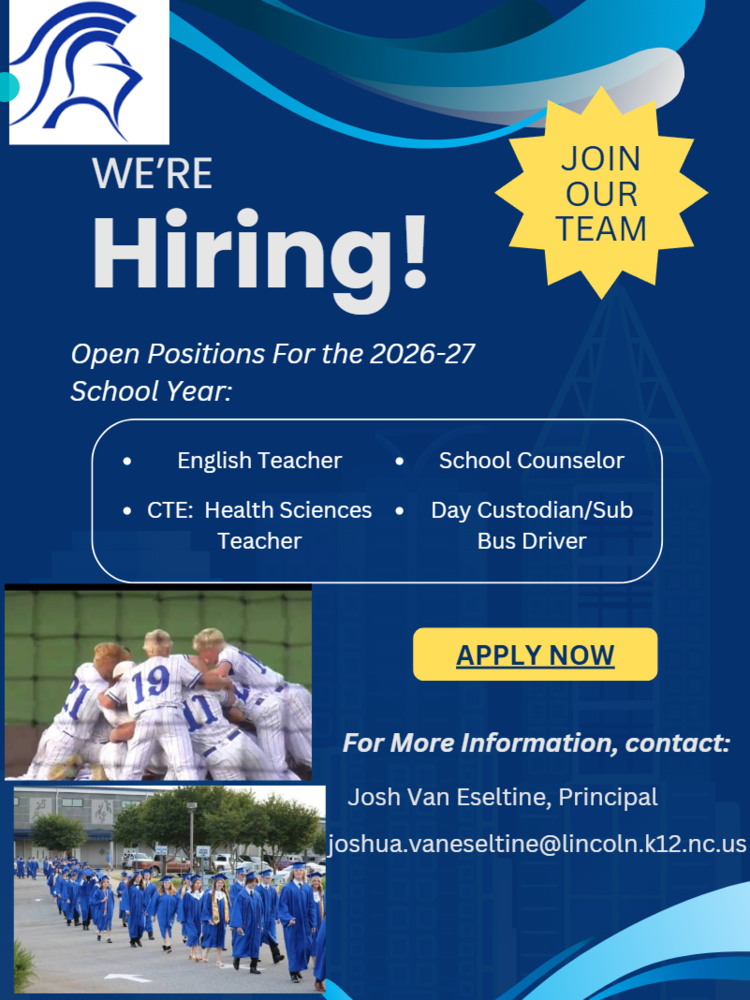 Now Hiring advertisement 