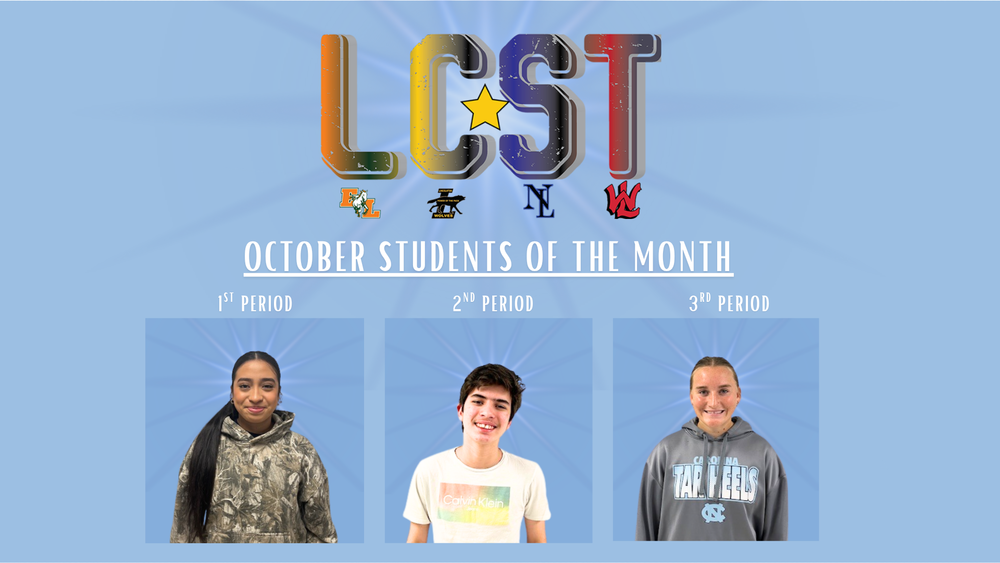 September Students of the Month
