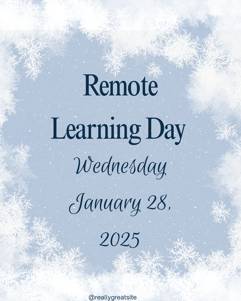 Remote Learning Day