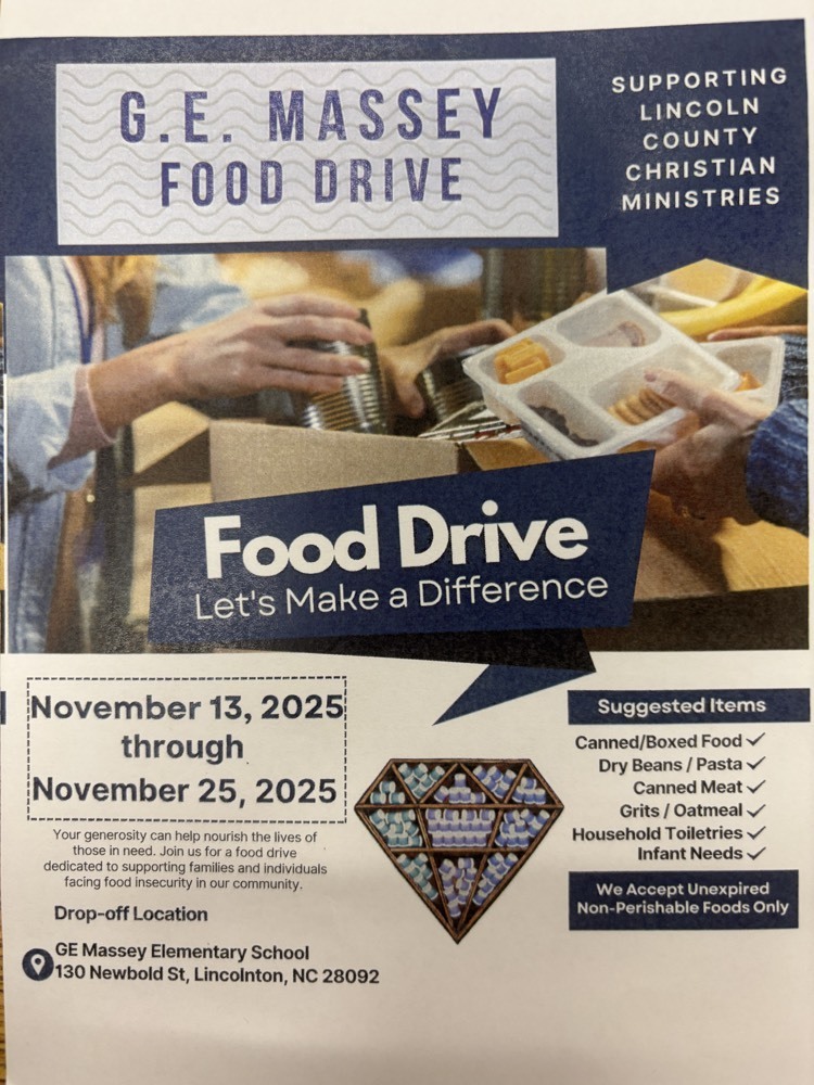 G. E. Massey Food Drive