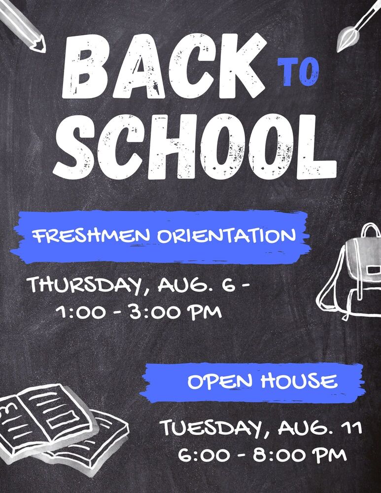 Back to school flyer