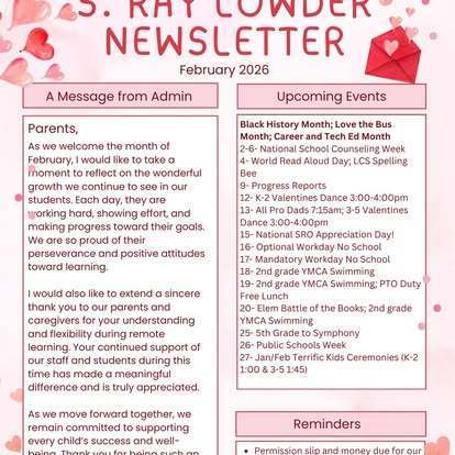 SRL February Newsletter