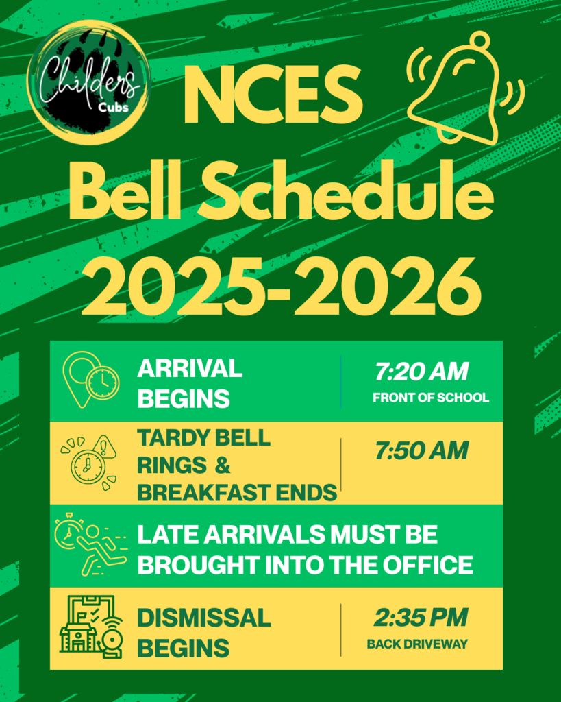 Bell Schedule 25-26