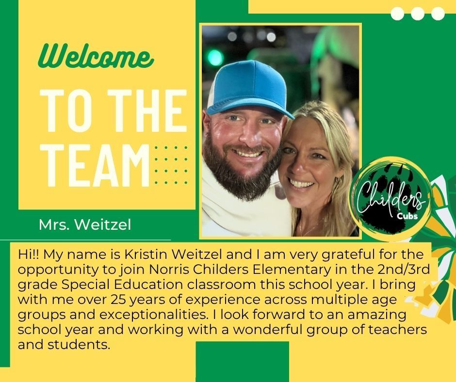 Mrs. Kristen Weitzel - Special Education Teacher