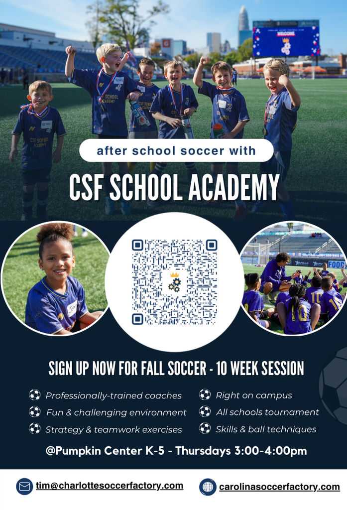 After school soccer information attached:)