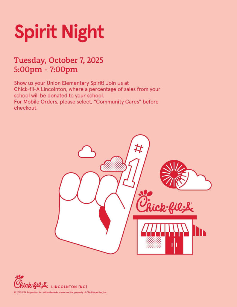 ChickFilA Spirit Night Oct 7