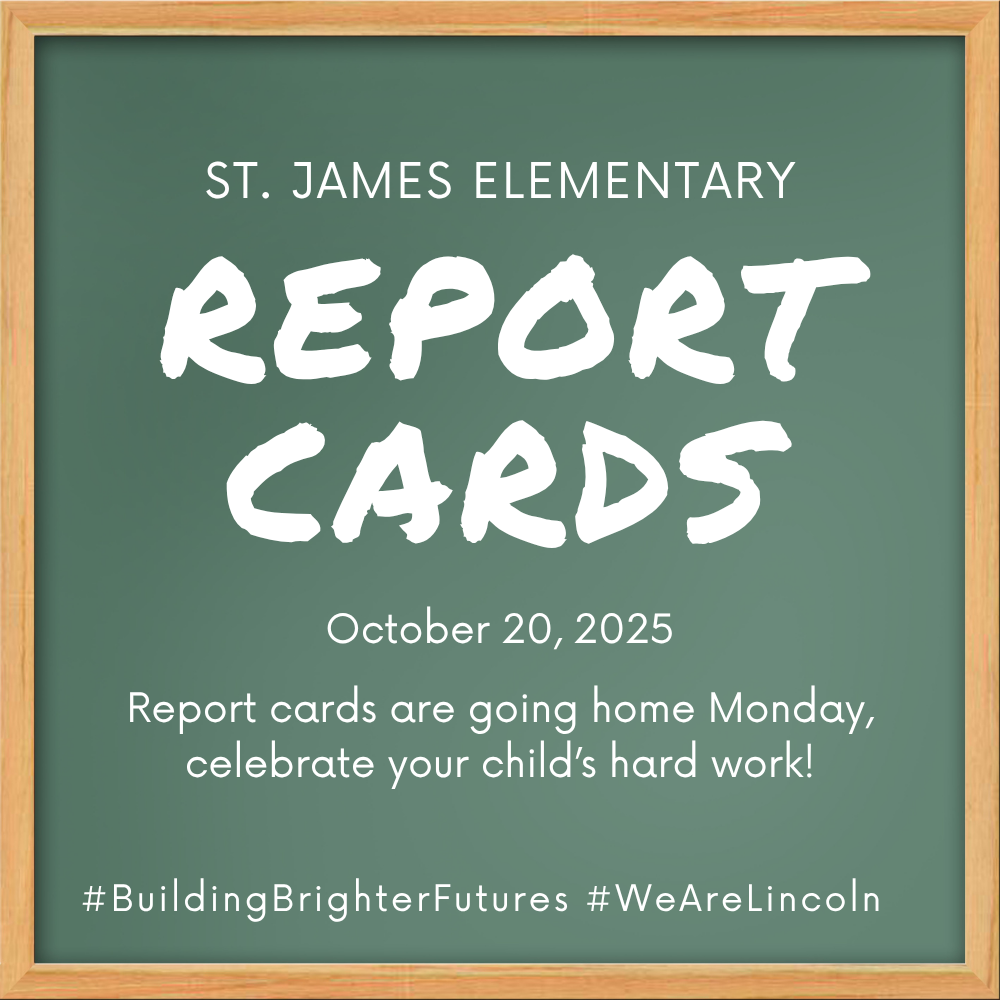 Simple Chalkboard Parent Night School Announcement