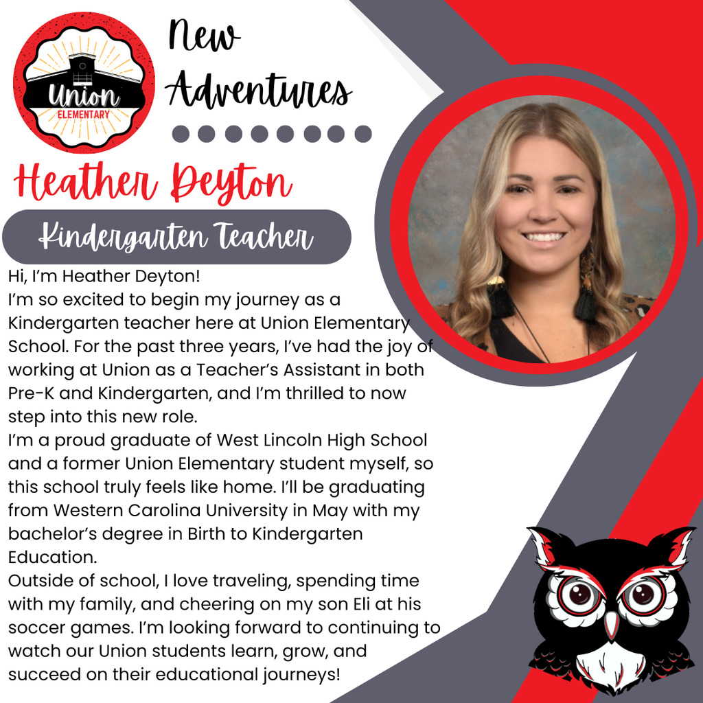 New Kindergarten Teacher!