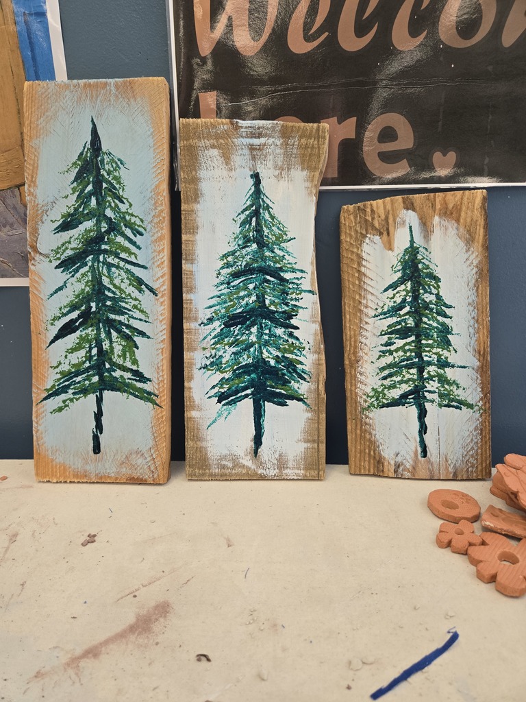 Photo of poster including the next meeting date.