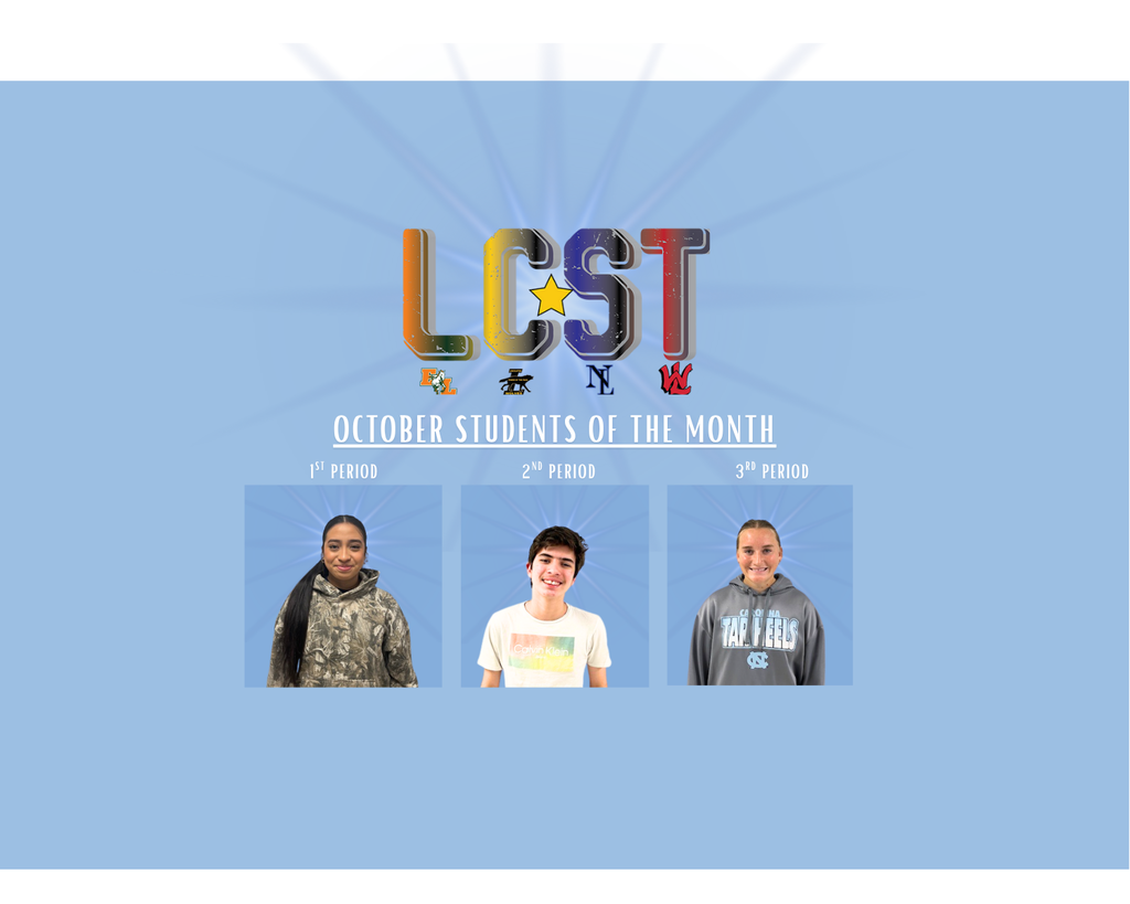 October Students of the Month