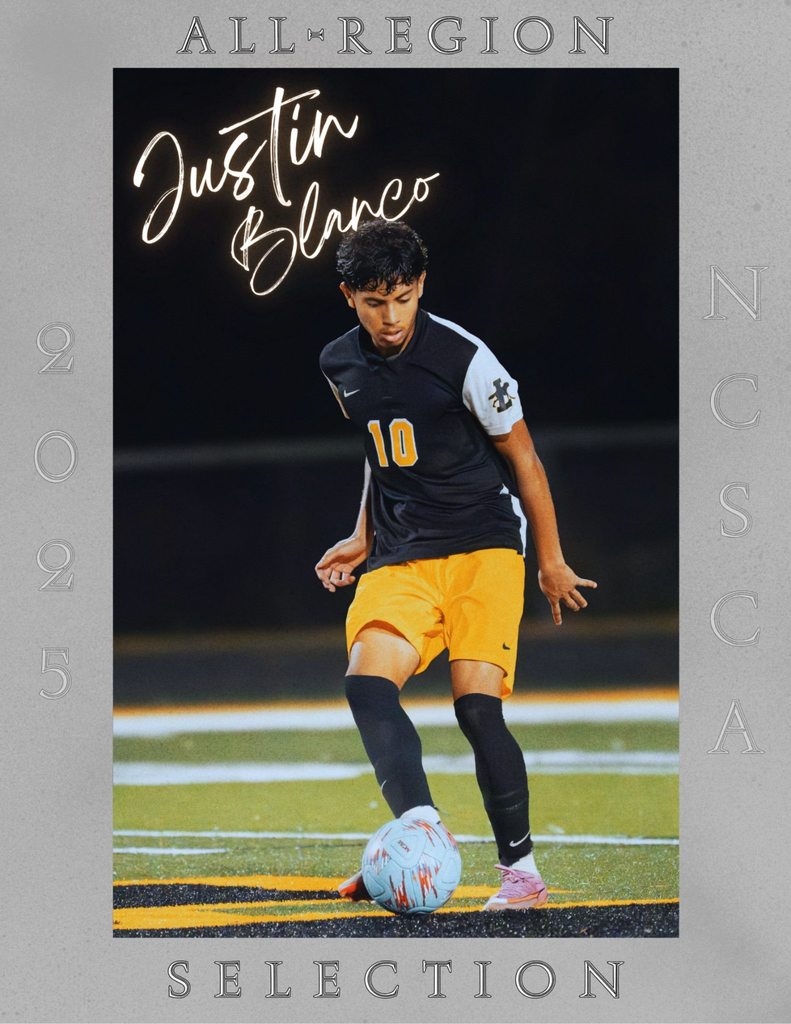 Justin Blanco, All Region Selection NCSCA 2025