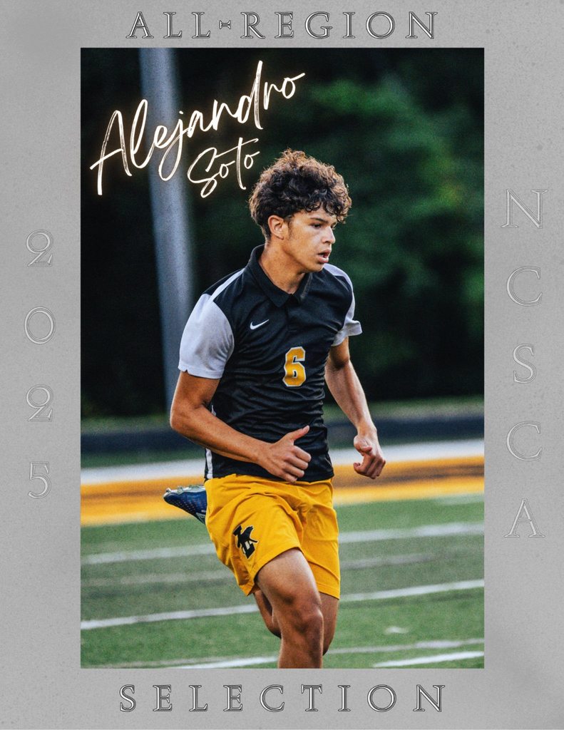 Alejandro Soto, All Region Selection NCSCA 2025
