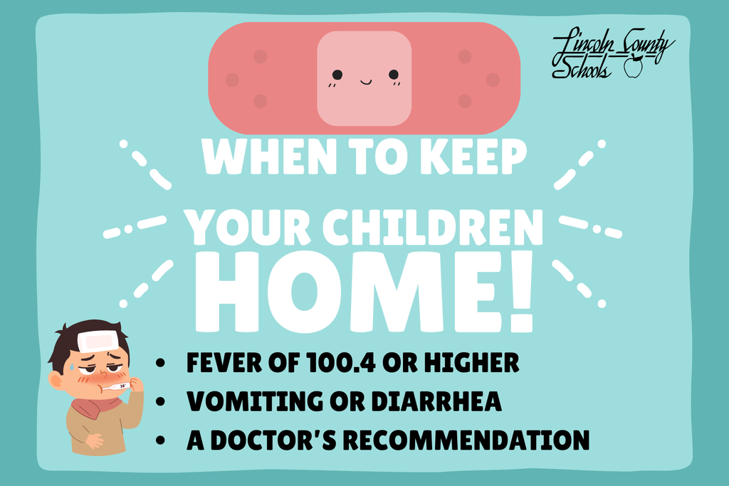 🩺 When to Keep Your Children Home 🧼 We know that attendance is important — every day of learning matters. But we also want students to show up healthy and ready to learn. If your child is sick, keeping them home helps protect our schools and prevents illnesses from spreading. As winter approaches, please keep your child home if they have any of the following: ✨ Fever of 100.4°F or higher Students must be fever-free without fever-reducing medication (Ibuprofen, Tylenol, Advil, Motrin, etc.) for 24 hours before returning to school. ✨ Vomiting or diarrhea Students may return 24 hours after the last episode of vomiting or diarrhea. ✨ A medical provider has written the student out of school Thank you for helping us keep our students and staff healthy this winter! ❄️💙 #WeAreLINCOLN