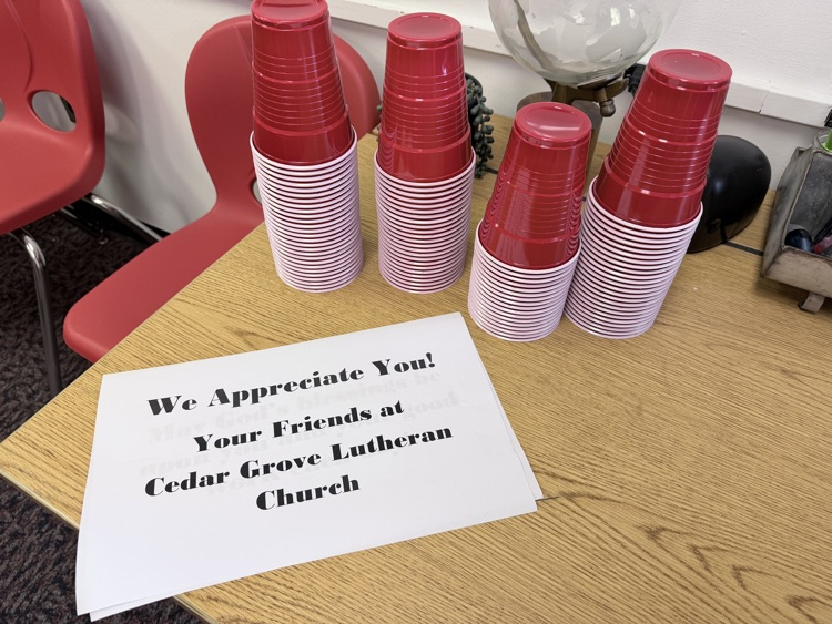 Lunch from Cedar Grove Lutheran Church