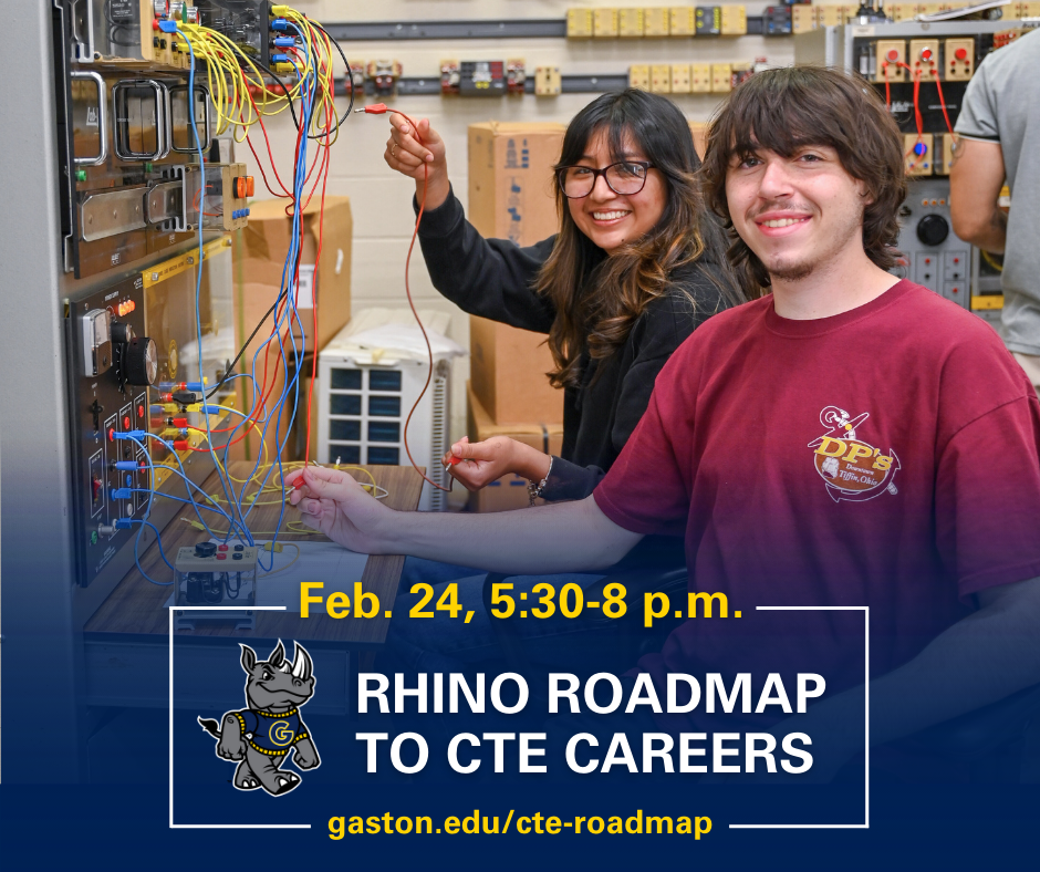 Rhino Roadmap to CTE Careers on Feb. 24th @ 5:30