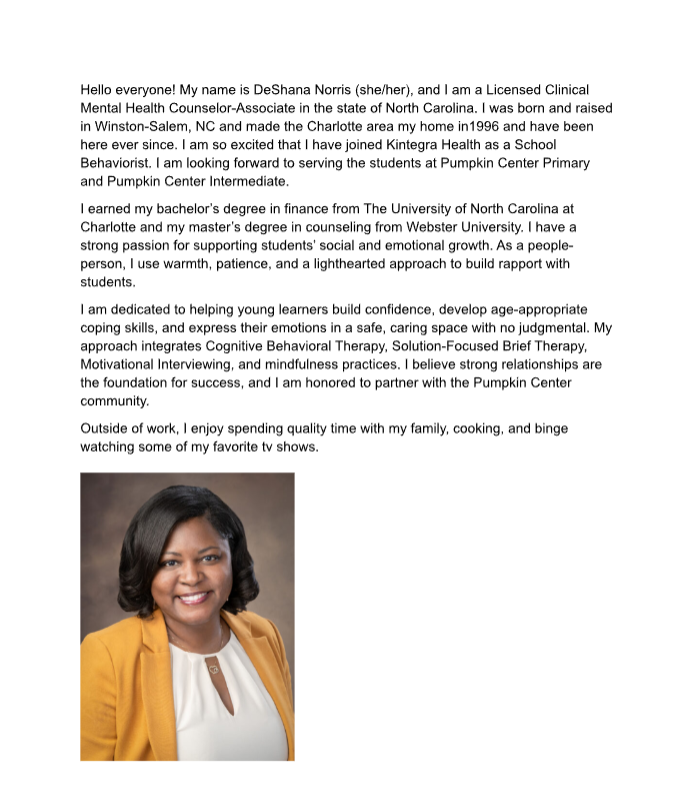 School Based Therapist