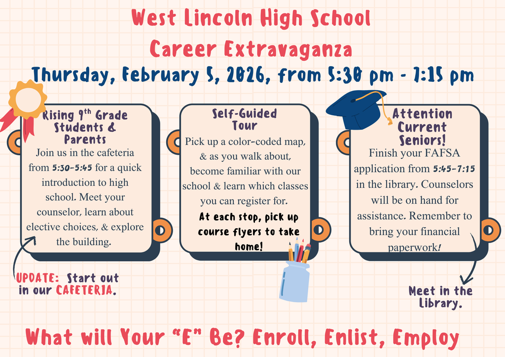 Career Extravaganza, Thursday, February 5th from 5:30-7:15